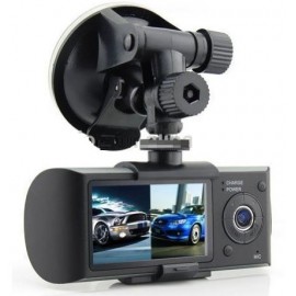 DVR registratore video doppia telecamera GPS Urti