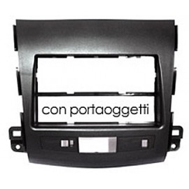 Kit Fissaggio / Mascherina doppio din Alfa 159 modello con navigatore, 2 din