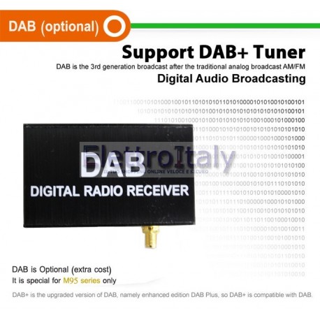 Decoder Radio FM Digitale DAB+ M095