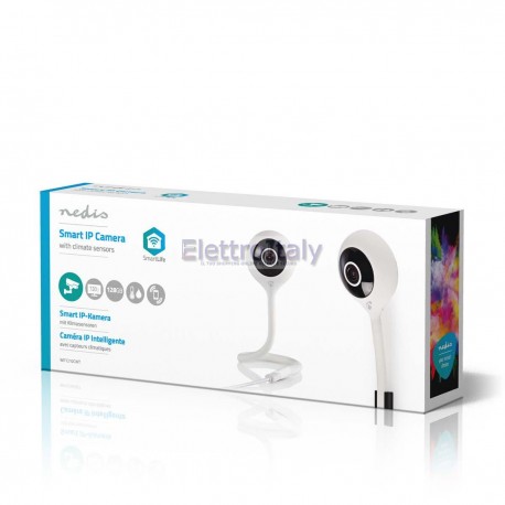 Videocamera Smart IP Wi-Fi | Sensore di temperatura | HD 720p