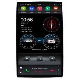 Autoradio Navigatore universale tesla 12.7 car tablet Android ruotabile