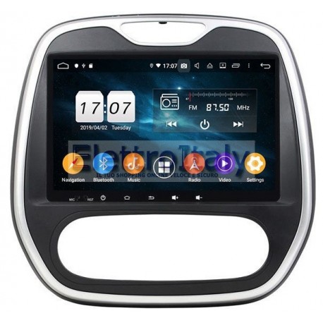 Navigatore Renault Capture 9 pollici Android 7 HDMI