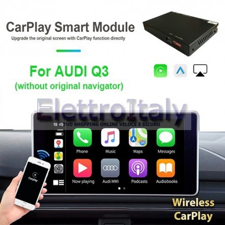 Carplay android auto wireless per AUDI Q3