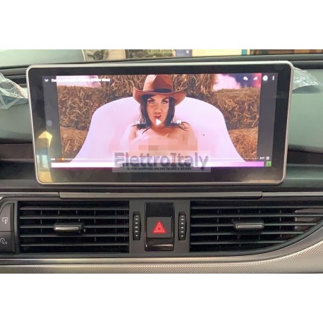 Navigatore Audi A6 10 pollici Android GPS Multimediale