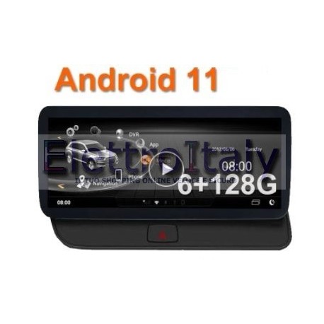 Navigatore Android GPS AUDI Q5 MMI 3G 10 pollici Multimediale HD Carplay