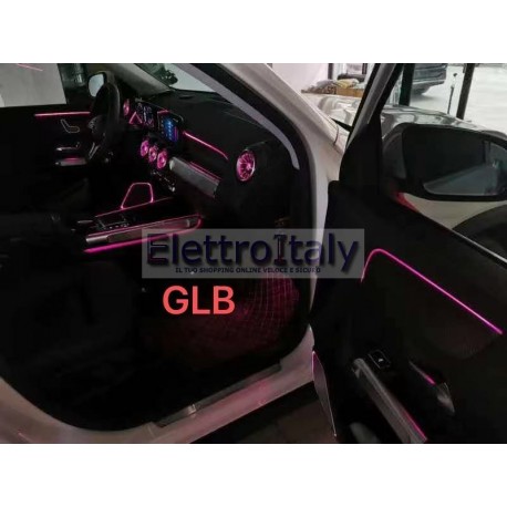 Kit Illuminazione Ambient interno nuova Mercedes GLB RGB APP