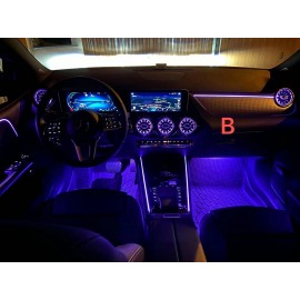 Kit Illuminazione Ambient interno nuova Mercedes classe B RGB APP