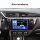 Cartablet Navigatore Toyota Auris android Multimediale