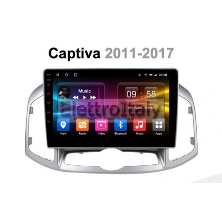 Navigatore Chevrolet Captiva Android 10 Octacore carplay