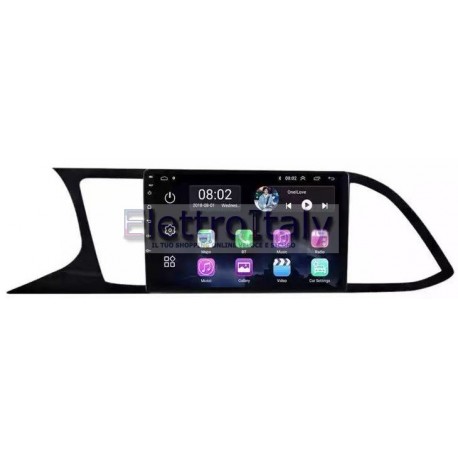 Navigatore Seat Leon 9 Pollici Octacore Android 10 WiFi Carplay
