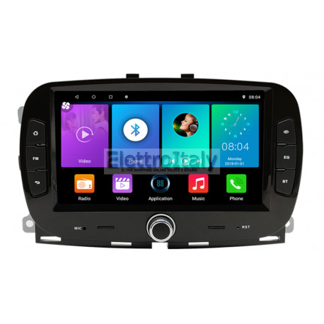 Cartablet Navigatore Fiat 500 Multimediale Android 