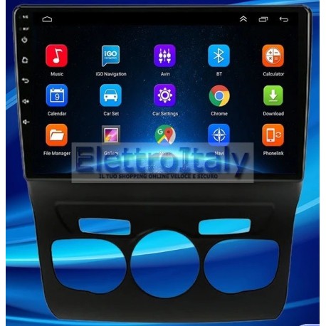 Autoradio Navigatore Citroen C4 DS4 Android Multimediale Carplay