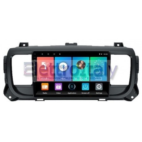 Autoradio Navigatore Citroen Jumpy Fiat Scudo Android Multimediale Carplay