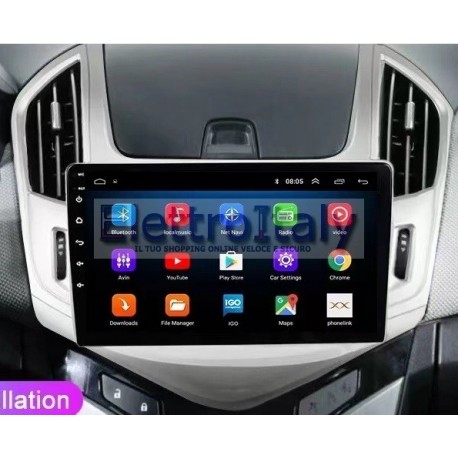 Navigatore Chevrolet Cruze Android Octacore carplay 4G