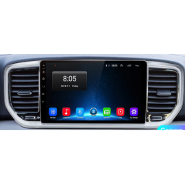 Navigatore Nuova Kia Sportage 2019 9 pollici Android Octacore Carplay