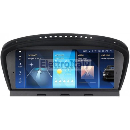 Navigatore Android GPS BMW Serie 5 E60 F20 Serie 2 F22 Multimediale