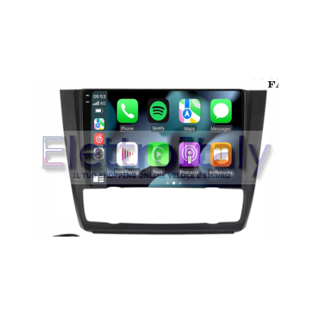 Cartablet Navigatore Bmw Serie E81 E82 E88 Android carplay