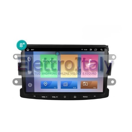Cartablet Navigatore Dacia Duster Multimediale Android