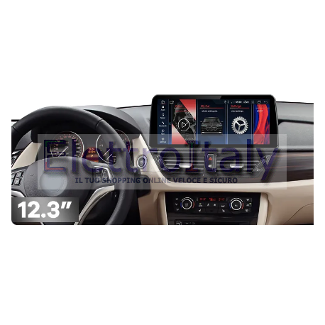 Navigatore BMW X1 E84 12 pollici Android Multimediale