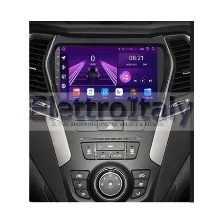 Cartablet Navigatore Hyundai IX45 9 pollici Android Carplay