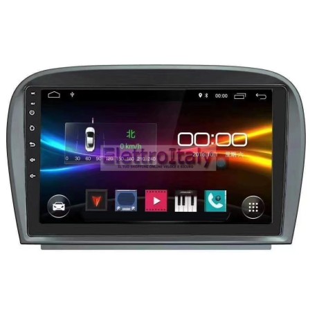Cartablet Navigatore Mercedes Classe R230 SL Android