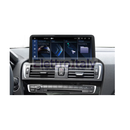Navigatore BMW 12 pollici Serie 1 Serie 2 F20 F23 Android