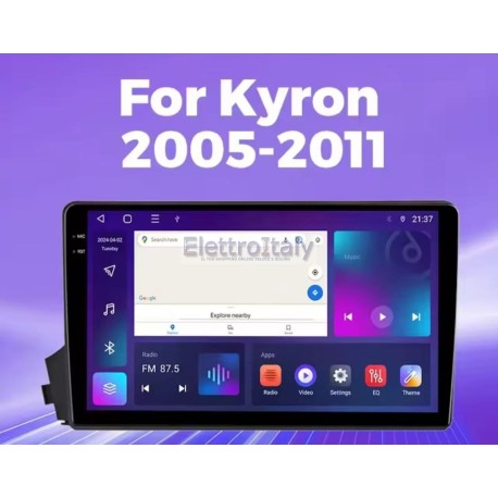 Navigatore Ssangyong Actyon Sports Android 8 Octacore