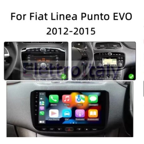 Navigator Car Fiat Punto EVO Blue & Me Multimedia 6220